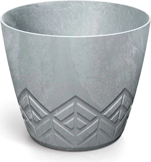 Květináč s betonovým efektem 11,9 cm