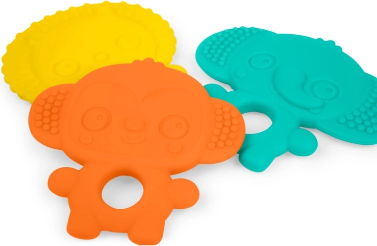 Bright Starts kousátka Gummy Buddies, sada 3 ks