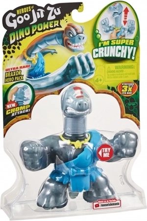 Heroes of Goo Jit Zu Dino Power figurka braxor super crunchy