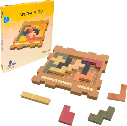 Dřevěný hlavolam Special Puzzle – logická skládanka pro děti i dospělé