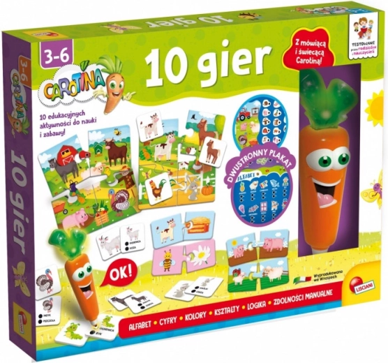 Carotina – interaktivní vzdělávací sada 10 her