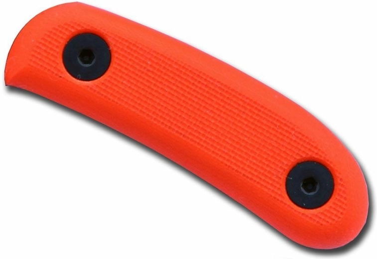 Oranžová rukojeť G10 pro nůž ESEE Candiru