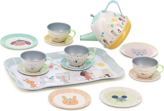 Vilac dětský čajový servis s melodií