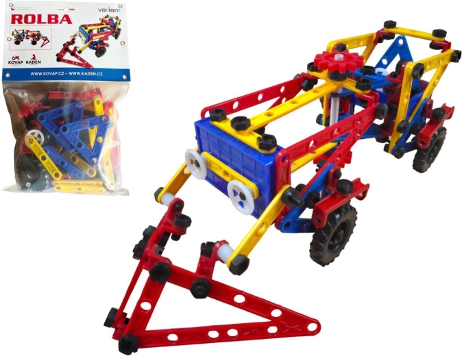 Variant mini traktor – polytechnická stavebnice (209 dílů)