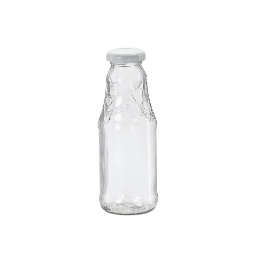 Skleněná láhev 330 ml s uzávěrem 38 mm pro šťávy a sirupy