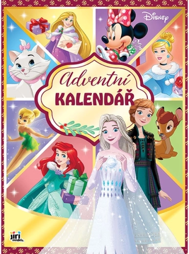 Adventní kalendář Disney s knížkami a aktivitami