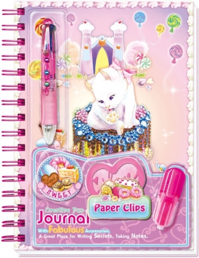Pecoware Spirálový diář Kitten