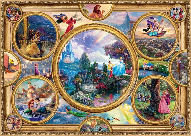 Puzzle SCHMIDT Disney koláž 2000 dílků