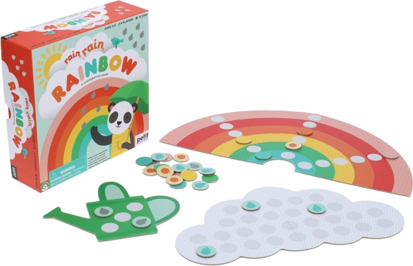 Petit Collage Kooperativní hra Déšť, déšť, duha