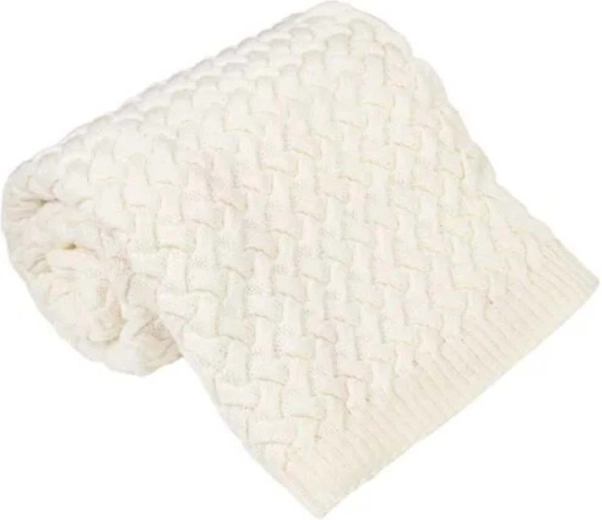 NANNA merino deka Fluffy ecru