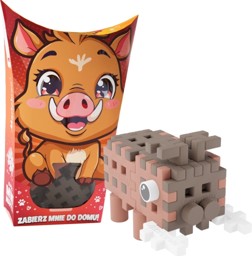 Stavebnice Mini Waffle Pocket Pets – divočák