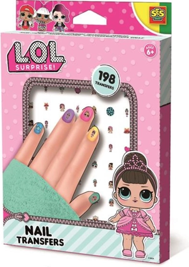 SES L.O.L. samolepky na nehty