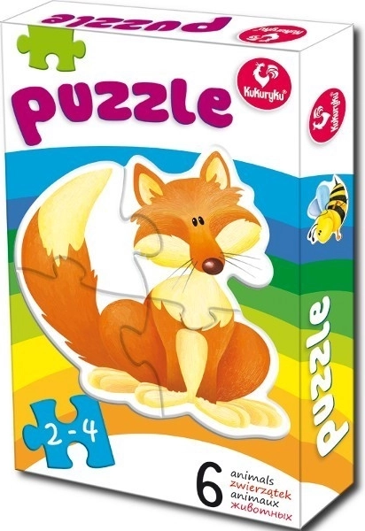 Moje první puzzle Zvířátka