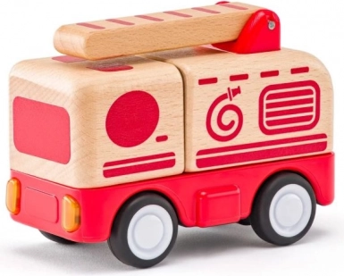 Hasičský vůz s osvětlením a signálem