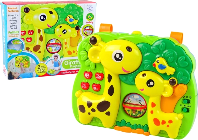 Projektor Panel s Žirafou a Zvukem pro Děti