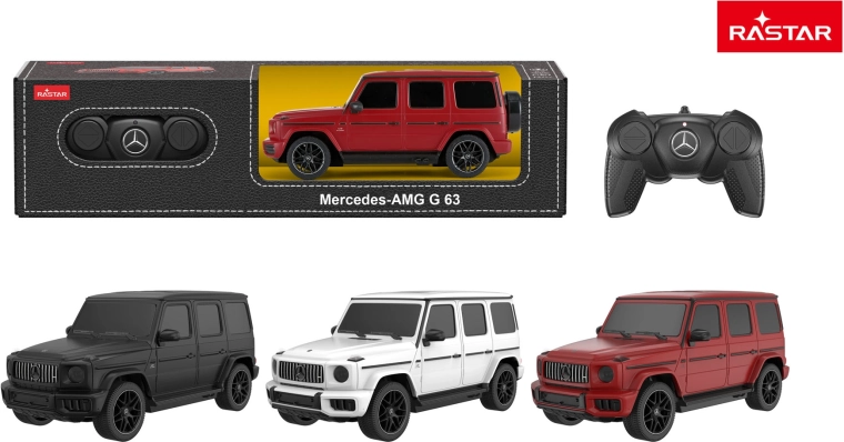 Rastar RC auto Mercedes AMG G63 1:24 černé - 1 kus