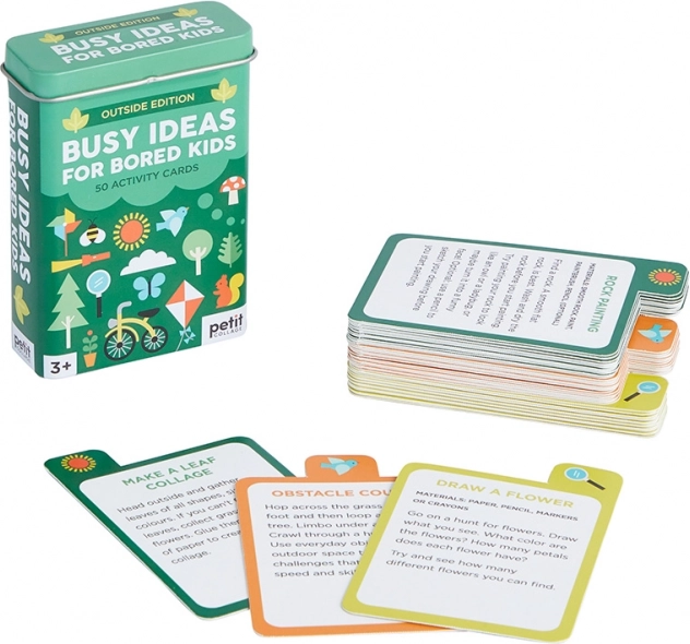 Karty Petit Collage na zabavení venku