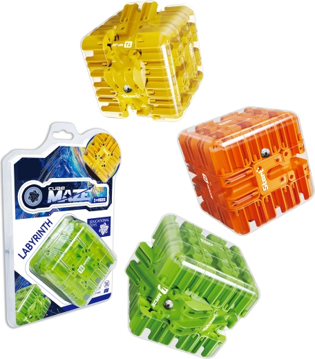 Hlavolam kostka Maze Cube Labyrinth