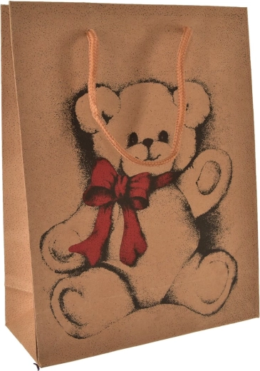 Dárková taška s motivem medvěda 18 × 10 × 23 cm