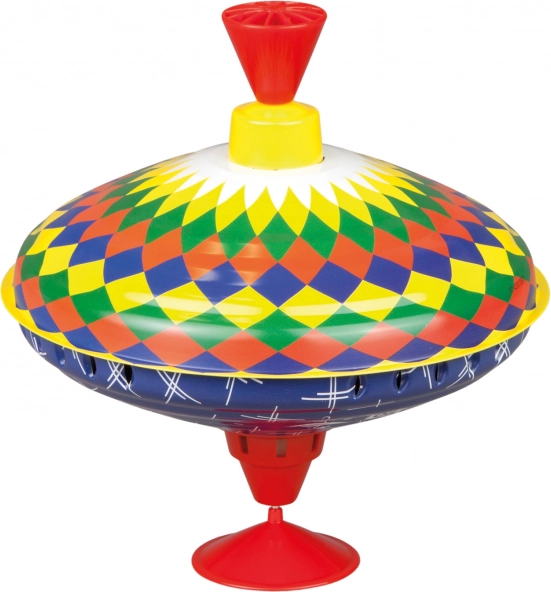 Kovový káča multicolor 19 cm