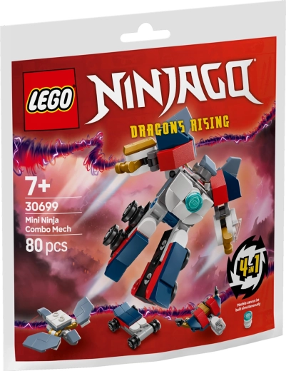 LEGO NINJAGO Mini kombinovaný mech ninja