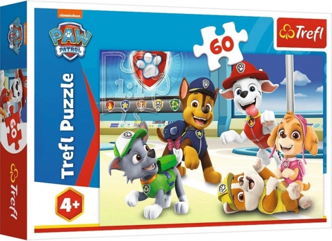 Puzzle Paw Patrol 60 dílků Trefl