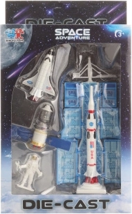 Vesmírná kovová sada pro děti