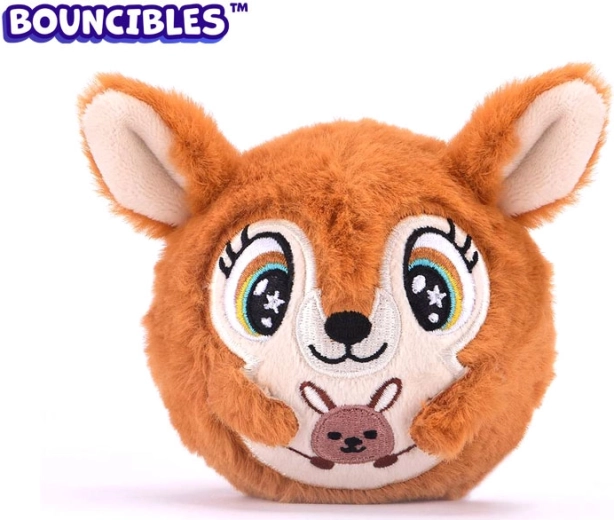 Plyšová skákací hračka Bouncibles Jumpi 8 cm