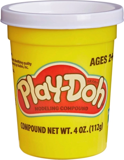 Play-Doh modelína bílá 112 g v kelímku - 1 kus
