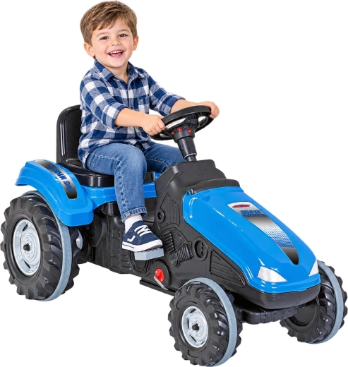 Jamara šlapací traktor Big Wheel modrý