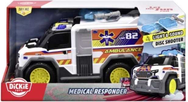 Dickie Toys Ambulance bílá 30 cm