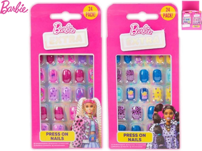 Sada nalepovacích nehtů BARBIE pro děti