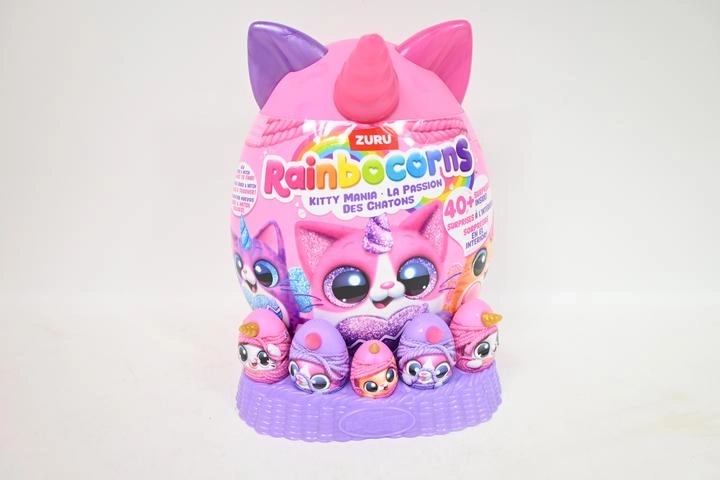 ZURU Rainbocorns Eggzania kitty mania střední překvapivé vajíčko - 1 kus