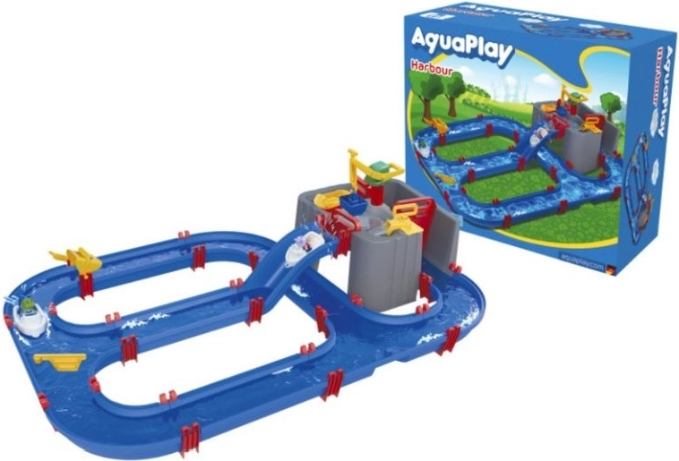AquaPlay přístav – vodní kanálový set s figurkami