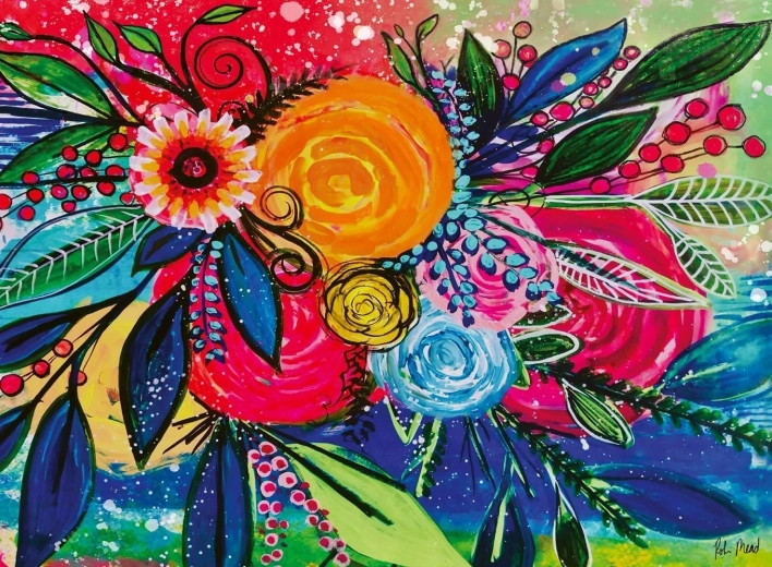 Ravensburger puzzle Rozmanitost barev 500 dílků