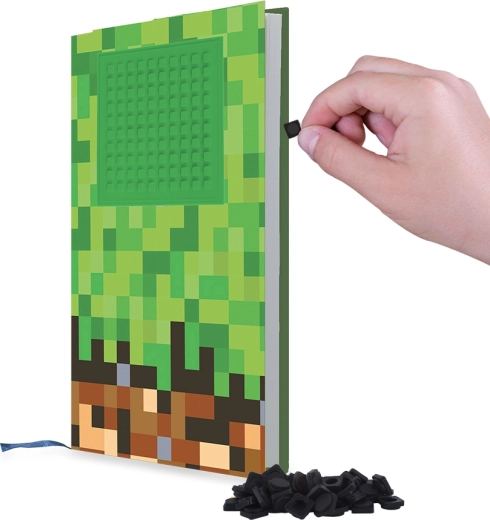Pixie crew deník a5 zeleno-hnědý