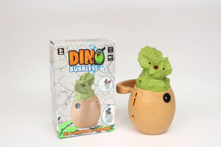 Automatický bublifuk na baterie dinosaurus