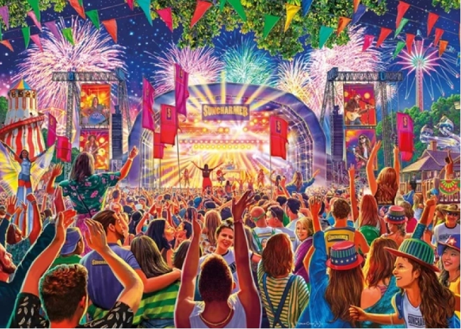 Gibsons puzzle Udělejte nějaký hluk 1000 dílků