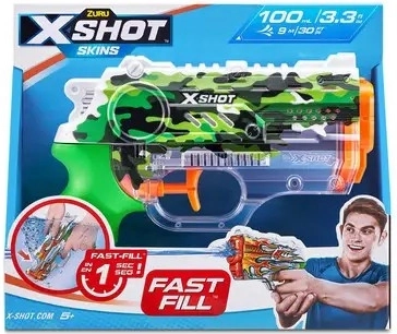 Rychlé plnění Skins Nano water launcher