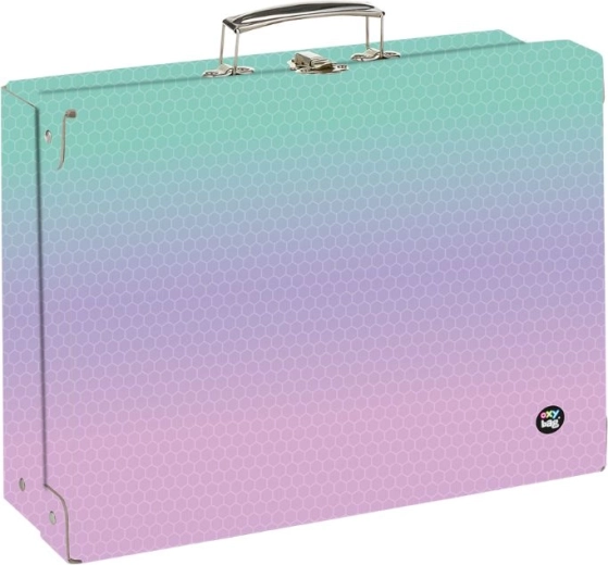 Kufřík A4 OXY NEXT Ombre Pink