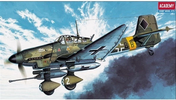Model letadla Ju-87G Stuka od ACADEMY