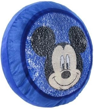 Polštář Mickey s měnícími se flitry