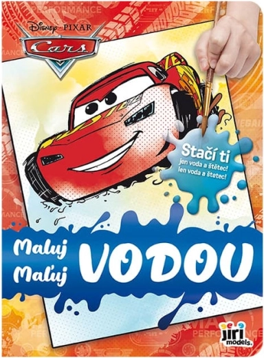 Malování vodou Auta – kouzelné omalovánky pro děti