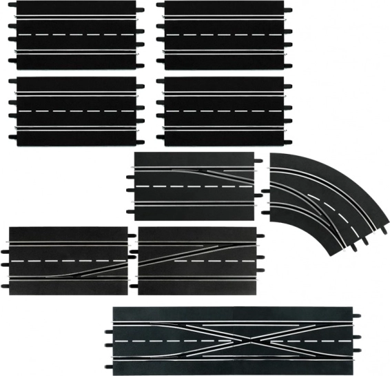 Rozšiřující set pro autodráhy CARRERA Digital 132/124 – 3,4 m