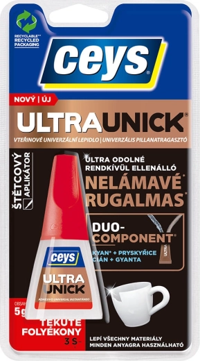 Vteřinové lepidlo se štětečkem 5 g ULTRAUNICK