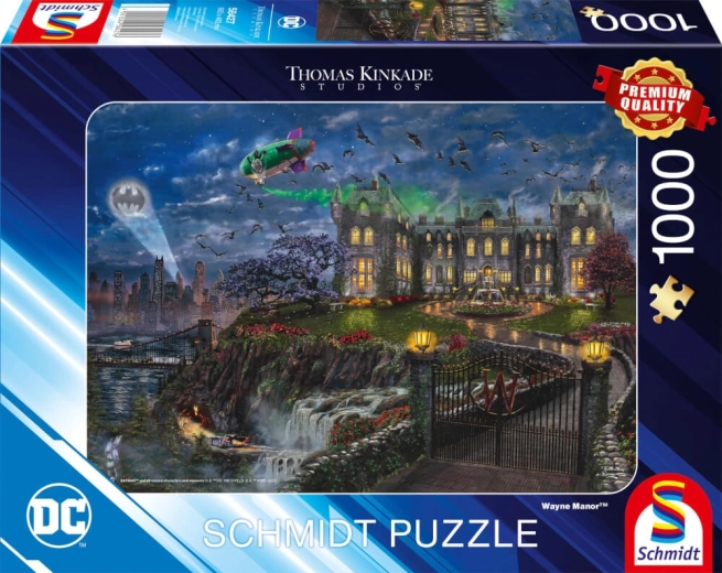 Warner DC Wayne Manor, puzzle 1000 dílků