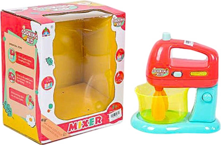 Dětský kuchyňský mixér s mísou na baterie se světlem a zvukem