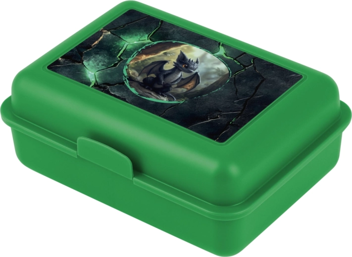 Baagl box na svačinu Draci, zelený