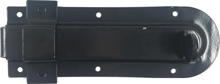 Zástrč 140 mm černá – univerzální na vrátka a branky