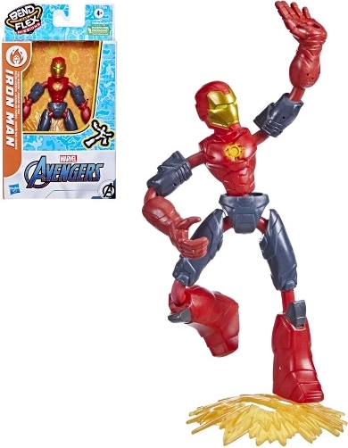 Avengers Bend and Flex Iron Man – ohebná akční figurka 15 cm